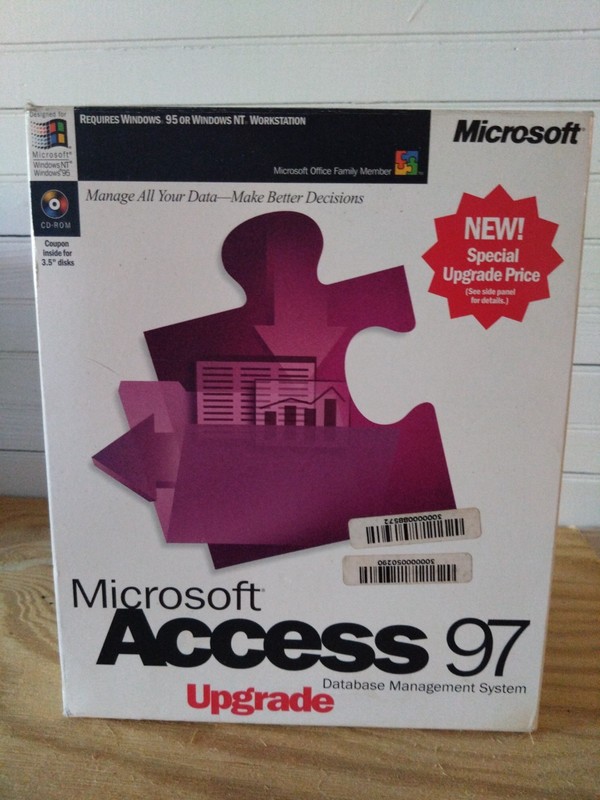 Microsoft Access 97 Upgrade Database Management System