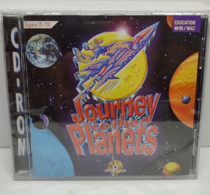 Journey to the Planets (WIN/MAC CD’s-Rom), NEW Sealed – FREE TRACKED SHIPPING