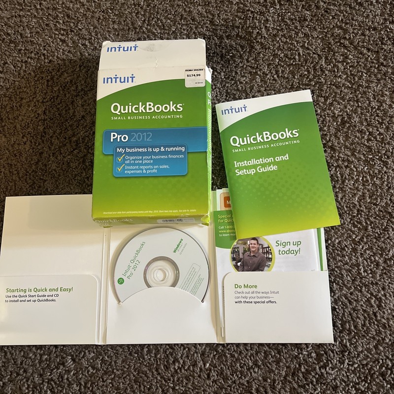 INTUIT QUICKBOOKS PRO 2009 FOR WINDOWS FULL RETAIL US VERSION