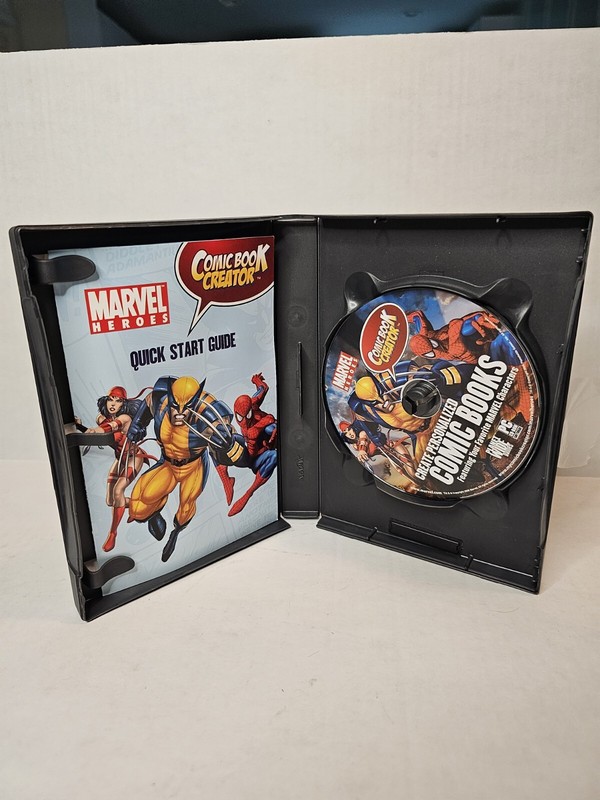 Marvel Heroes Comic Book Creator PC CD-ROM Planet Wide Games Create Comic Pages! gallery