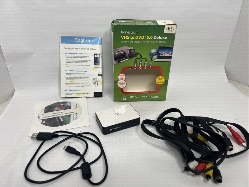 Honestech VHS to DVD 5.0 Deluxe Powerful & Effortless Video Conversion Solution