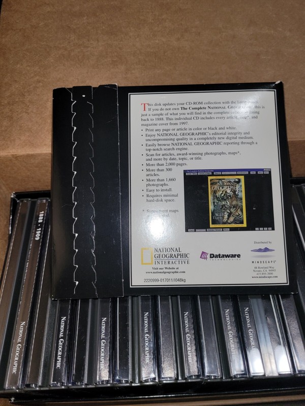 Complete National Geographic Magazine 110 Years 31 CD-ROM Set (1999) gallery