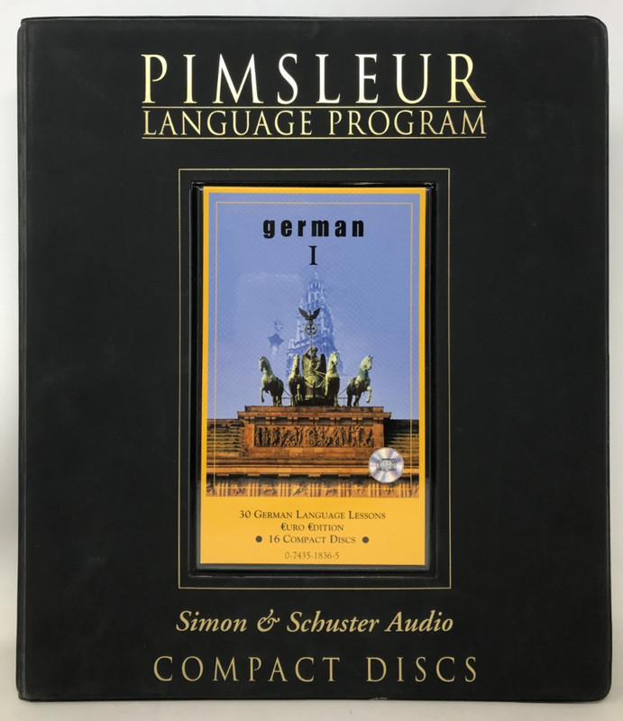 Pimsleur Language Program – German I,II,III (2002, E-105)