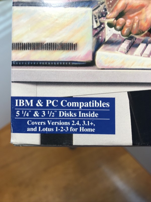 **Vintage LEARN TO USE LOTUS 1-2-3 INDIVIDUAL SOFTWARE TUTOR RETAIL PACKAGE gallery