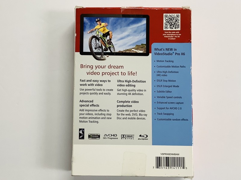 Corel: Video Studio Pro X6 (Windows) With Serial Number FREE SHIPPING (ACC) gallery