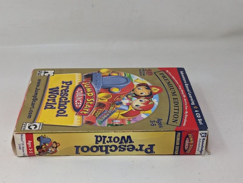 Jumpstart Advanced Preschool World CD-ROM Premium Edition Game Vintage Win XP gallery