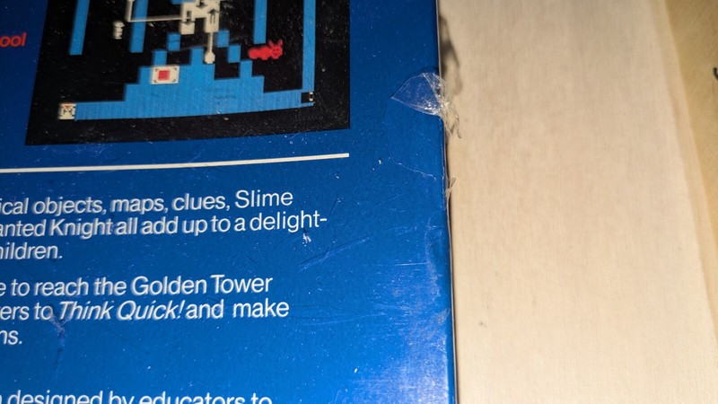 Apple II + /llc/llgs Learning Company's Think Quick! . Unopened. NOS gallery