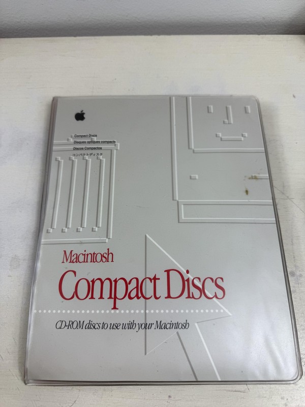 Vintage Apple Macintosh Performa CD Case Software Disc Lot 600-2294 Bundle USA