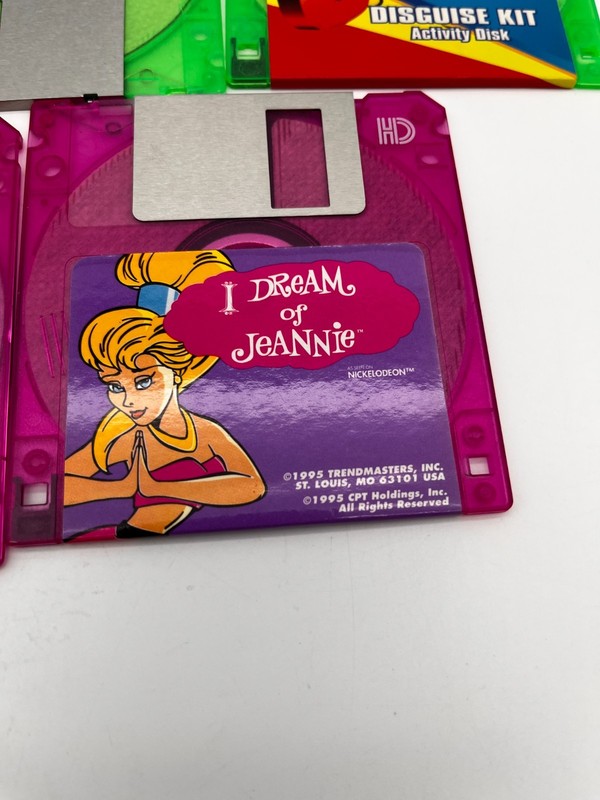 Vintage Children Games and Activities on 3.5" Floppy Disks gallery