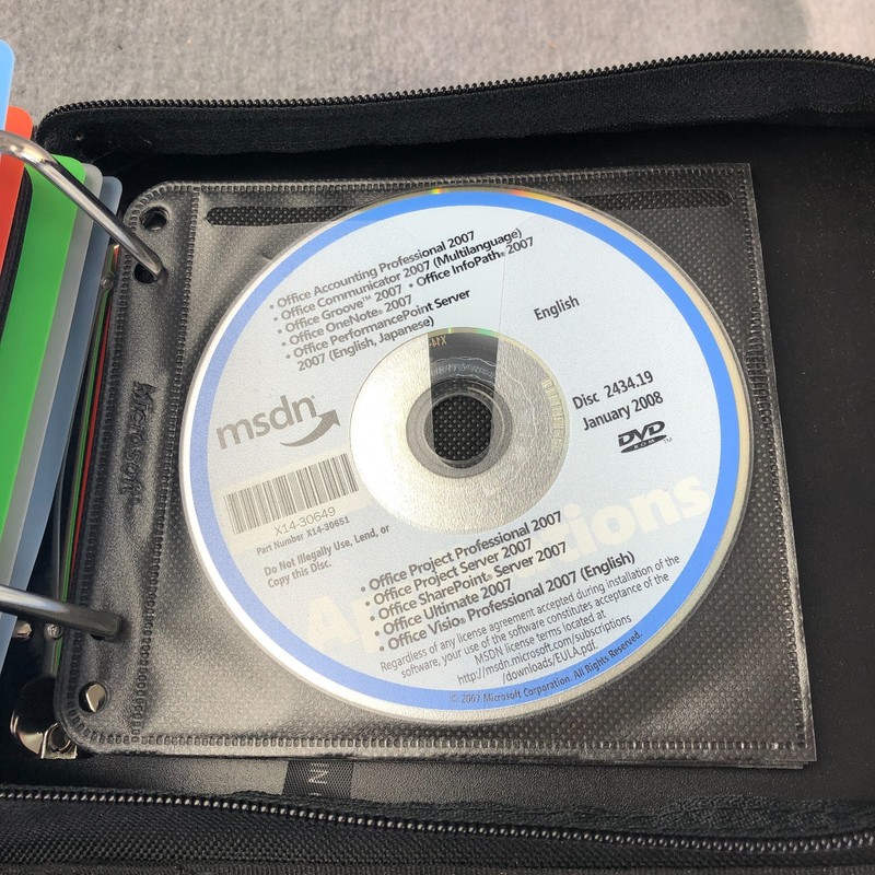 Microsoft MSDN Subscriptions Universal 2007 Software Architect ~ Used gallery