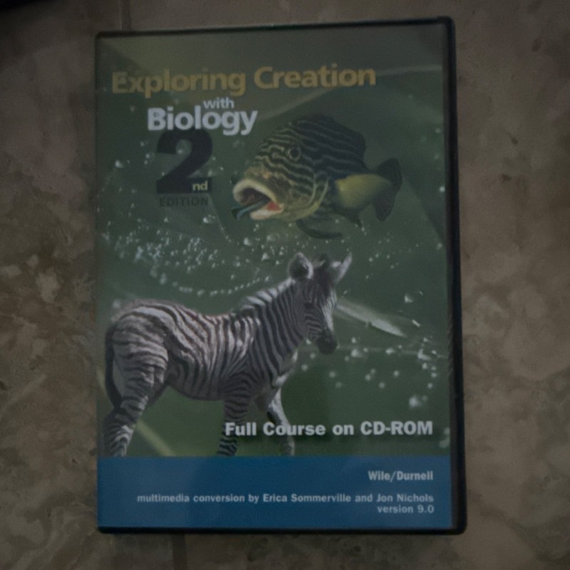 Apologia Exploring Creation with Biology 2nd Edition Full Course CD-ROM