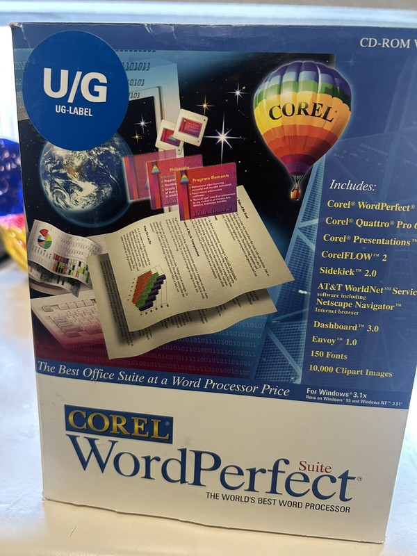 Corel Wordperfect Suite 8 Suite Professional - CD-Rom Version gallery