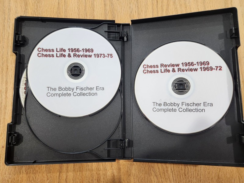 Chess Life & Review Newspaper & Magazine (Data DVD, 4-Disc Set, 1933 - 1975) gallery
