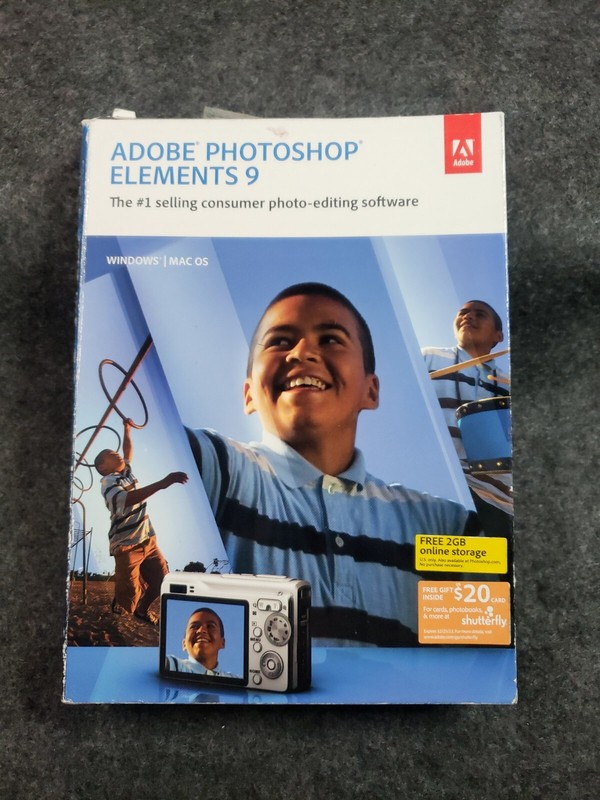 Adobe Photoshop Elements 9 (Mac & PC) (C4B4)