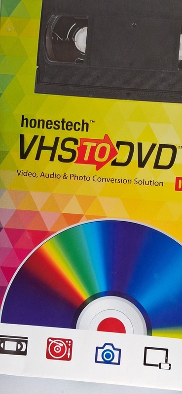 Honestech VHS to DVD 9.0 Deluxe USB Video Capture Device NEW Video Conversion