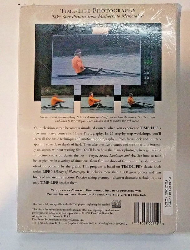 Time Life 35mm Photography for Philips Compact Disc Interactive Rare Technology gallery