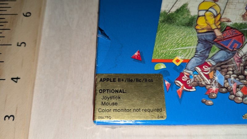 Apple II + /llc/llgs Learning Company's Think Quick! . Unopened. NOS gallery