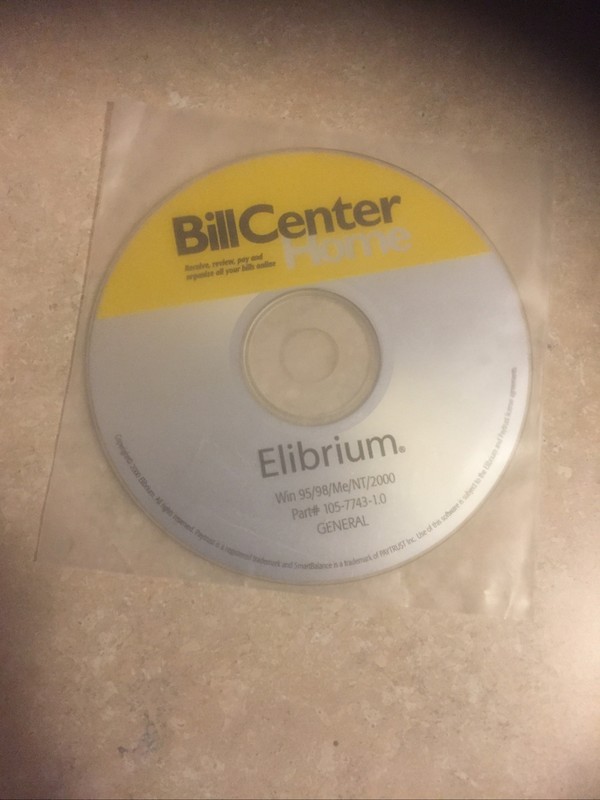 Bill Center Home (Online Bill Management service) Windows 95/98/Me/NT/2000. Used gallery