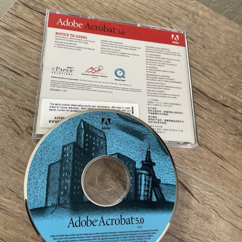 Adobe Acrobat 5.0 for Windows CD for Windows with Serial Number gallery