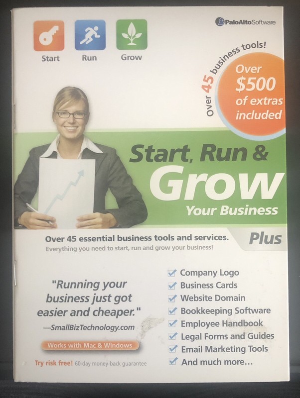 PaloAlto Start Run & GROW Your Business PLUS New Over 45 Tools Mac Windows CD