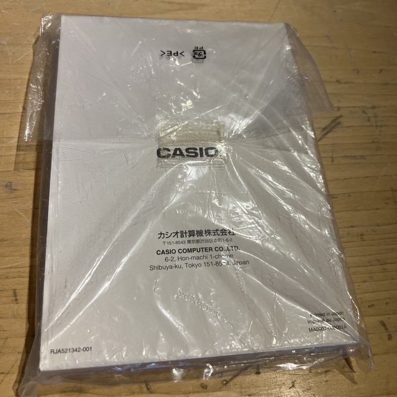 Casio Data Manual W/ Disc gallery