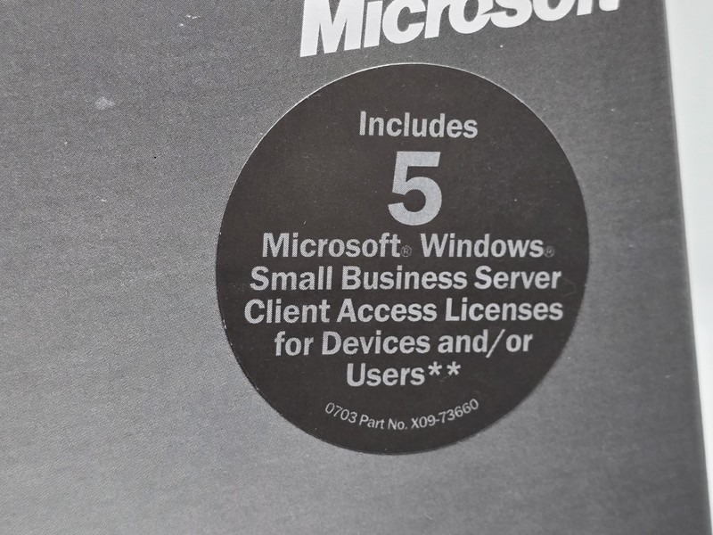 Microsoft Windows Small Business Server 2003 Premium RETAIL Sealed Box NEW gallery