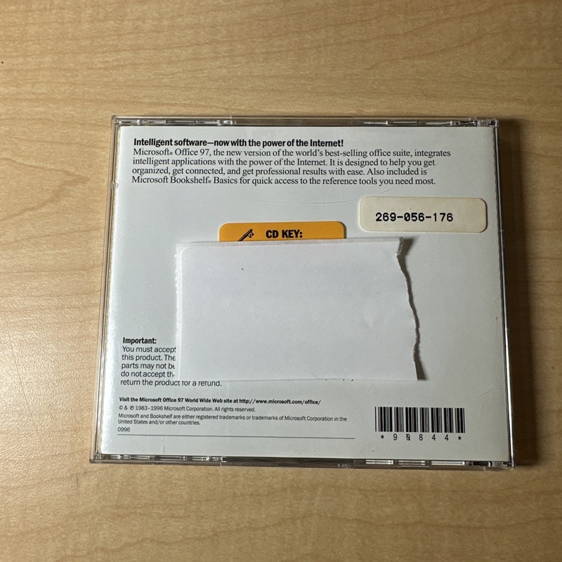 Microsoft Office 97 Professional Edition Upgrade Big Box product key And Extras gallery