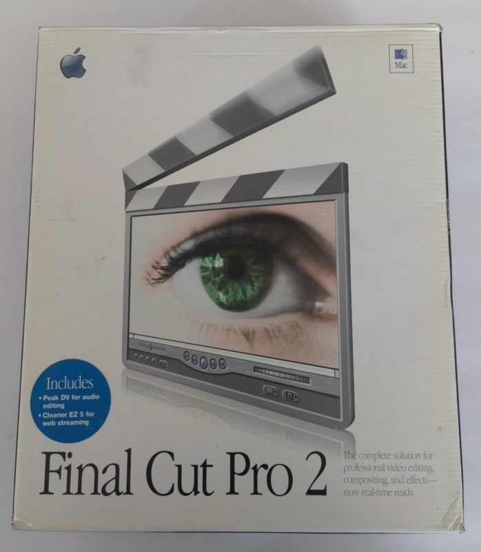 Apple Final Cut Pro 2 RETAIL (M8179Z/A) w/ License