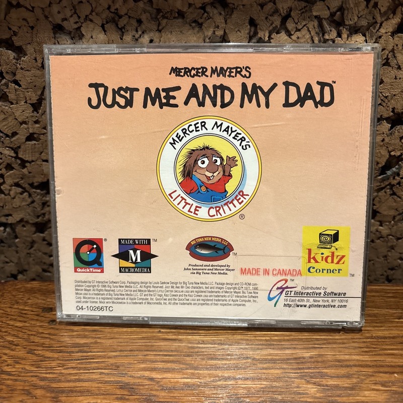 Mercer Mayer’s Little Critter – Just Me and My Dad CD-ROM (PC/Mac) GT Interactiv gallery