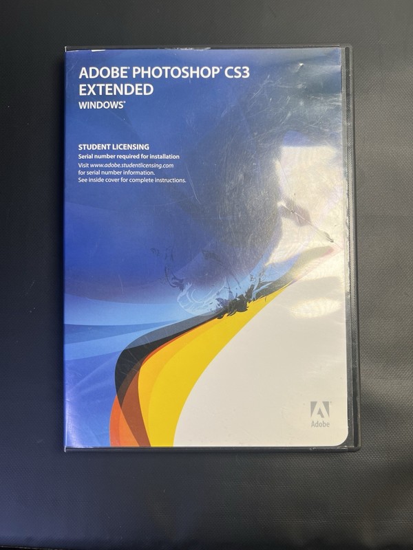 Adobe Photoshop CS3 Extended Software For Mac + Serial Number