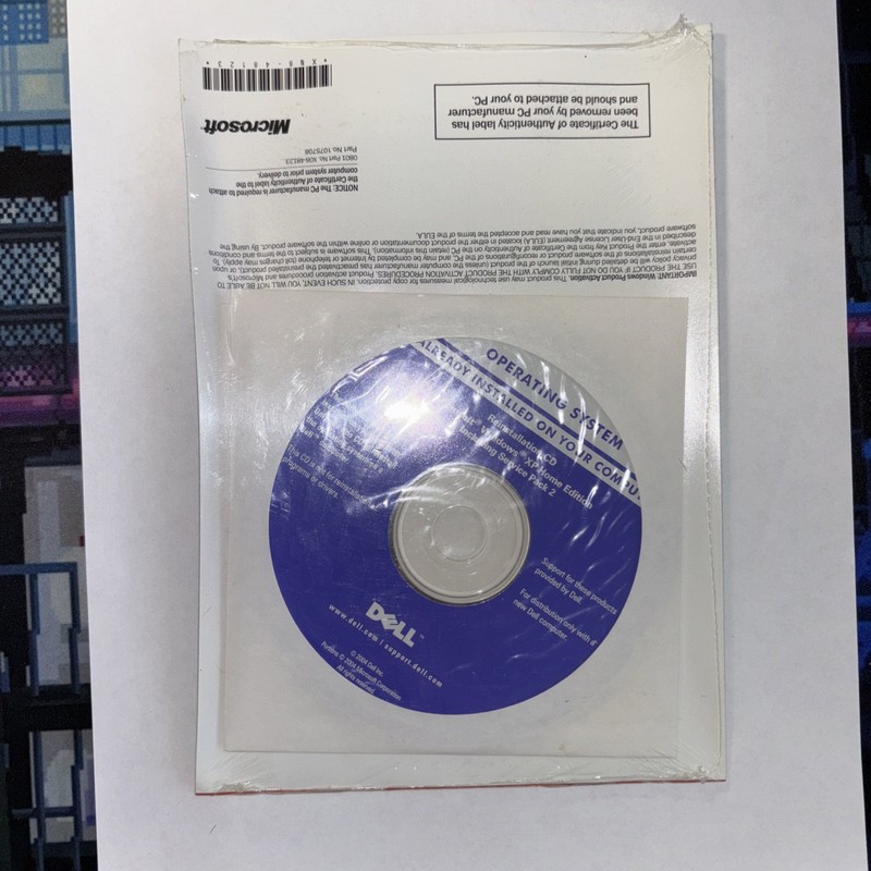 Microsoft Windows XP Home Edition 2002 Dell PC Brand New Sealed gallery
