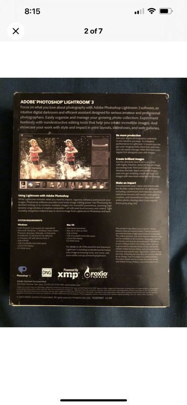 Adobe Photoshop Lightroom 3 - Upgrade for PC, Mac w/Serial gallery