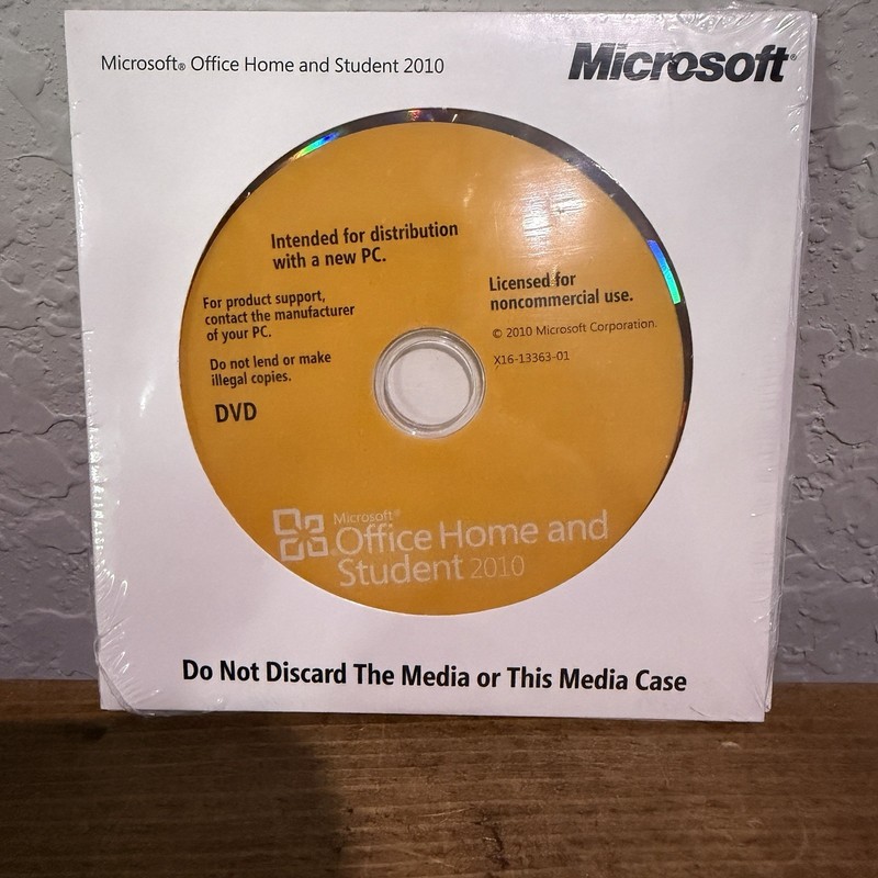 Microsoft MS Office Home and Student Pack For 3 Computers SEALED
