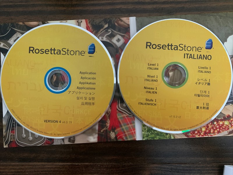 Rosetta Stone Italian version 4 levels 1-5 gallery