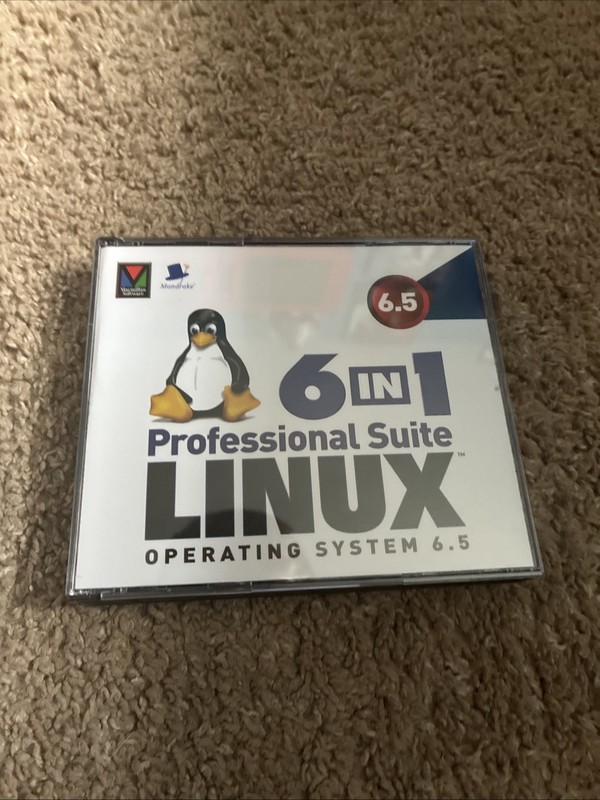 Vintage 1999 Mandrake Linux 6 (6.5) Suite Complete Operating System Set CIB gallery