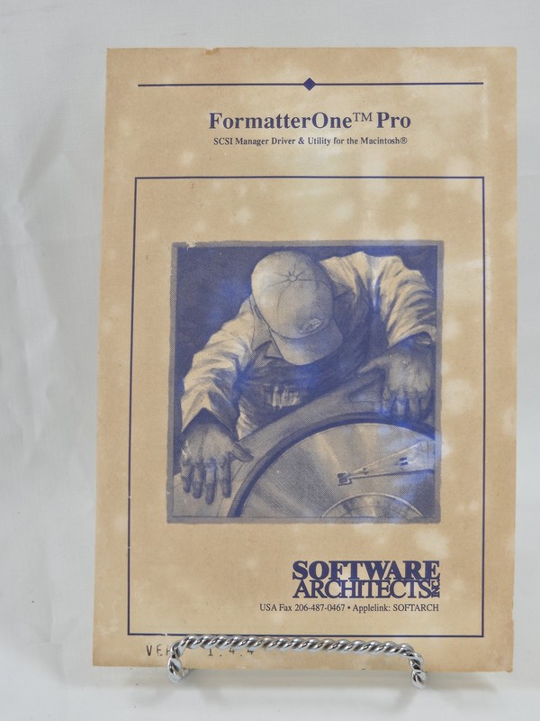 FormatterOne Pro SCSI Manager Driver Utility for Macintosh – Software Architects
