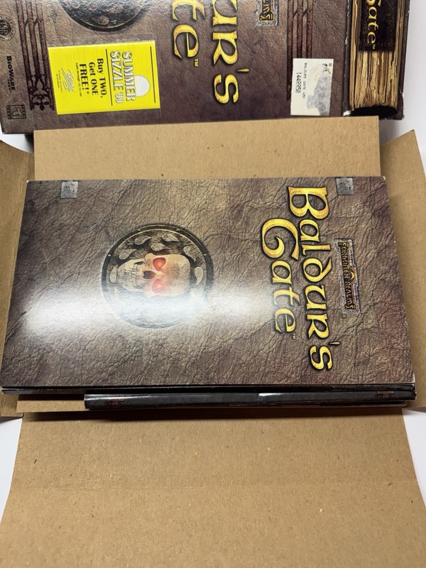 Baldur's Gate Forgotten Realms - PC - Big Box Set - Role Playing Game - Windows gallery