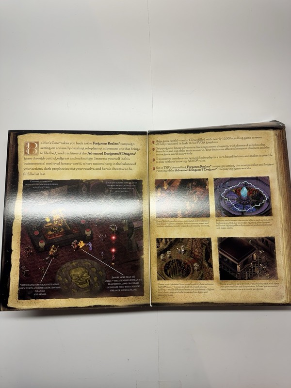 Baldur's Gate Forgotten Realms - PC - Big Box Set - Role Playing Game - Windows gallery