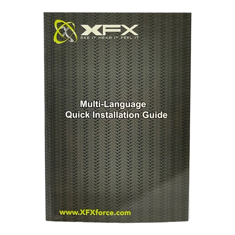 XFX DRIVER CD v.91-47 w/MULTI-LANGUAGE QUICK INSTALLATION GUIDE gallery
