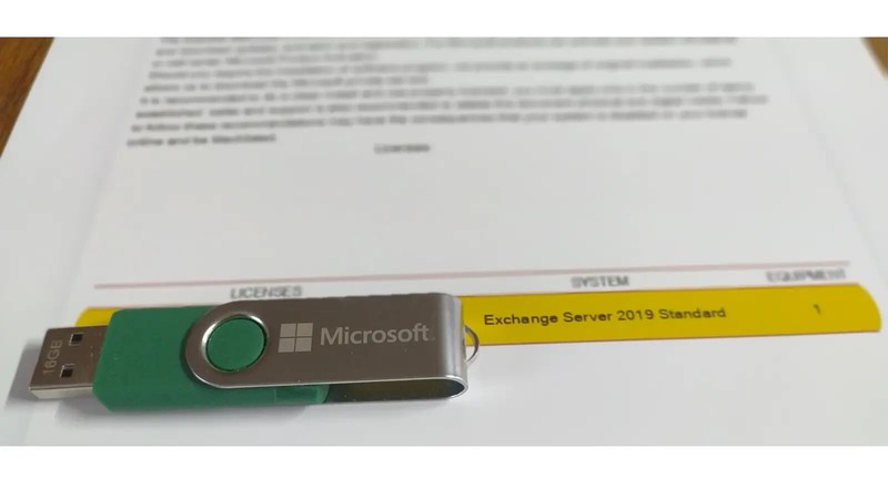 Microsoft Exchange Server 2019 STANDARD w Retail 1000 CALs New Multilanguage CoA gallery