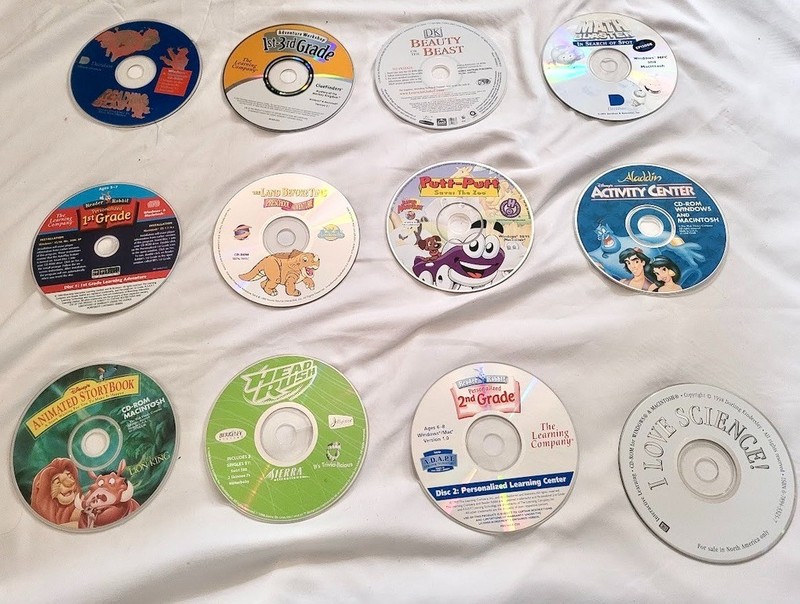KIDS LOT- 1996-2002 Kids Educational CDs Lot of 42 Mac/Windows gallery