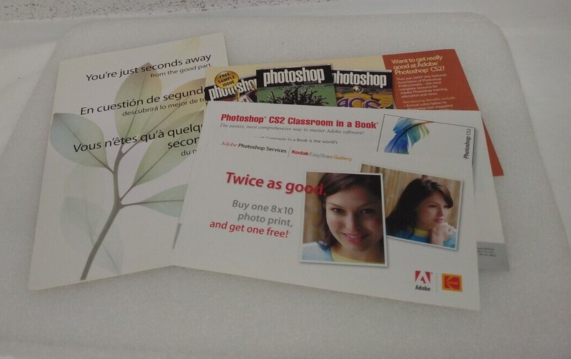 Adobe PhotoShop CS2 for Macintosh 2 CD Set w/ Training Video & User Guide gallery