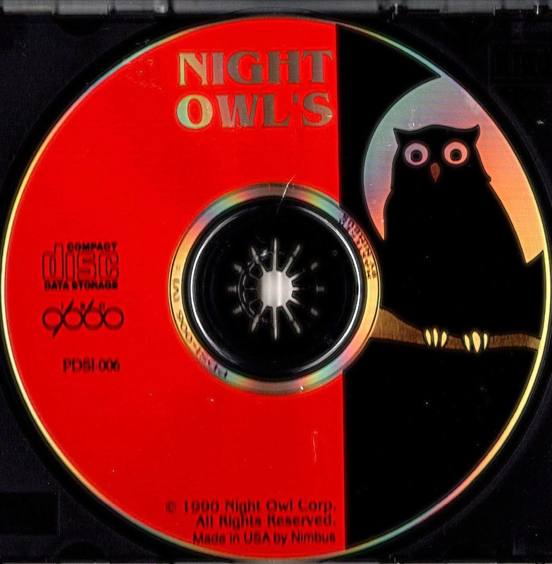 Night Owl’s CD The Best of Shareware! PDSI-006 CD-ROM 1990 PC DOS #9