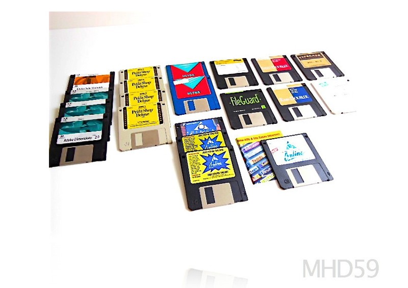 Apple MACINTOSH Software LOT 14 Apps for 7.5 PPC 8+OS 9 in Good Condition RARE gallery