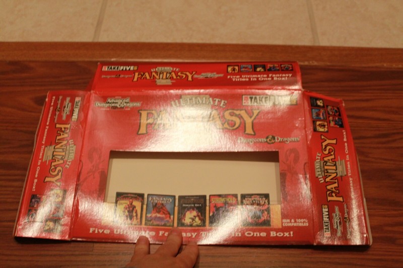 Ultimate Fantasy Dungeons & Dragons PC Game Box Only – No Game