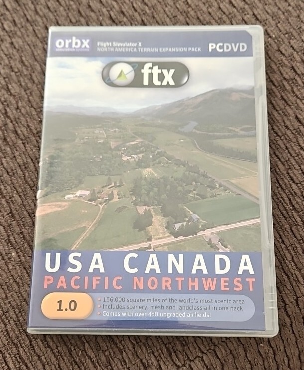 Orbx FTX USA Canada Pacific Northwest 1.0 PCDVD – Microsoft Flight Simulator X