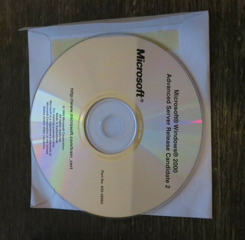 Microsoft windows 2000 advanced server Evaluation Software and RC 2 gallery