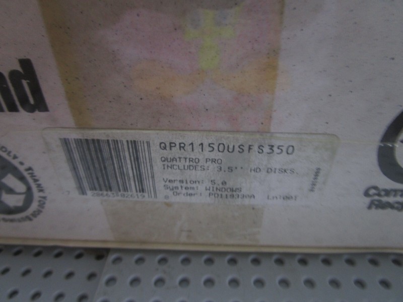 BORLAND QUATTRO PRO VER 5.0 FOR WINDOWS--3.5" DISKS--BRAND NEW SEALED gallery