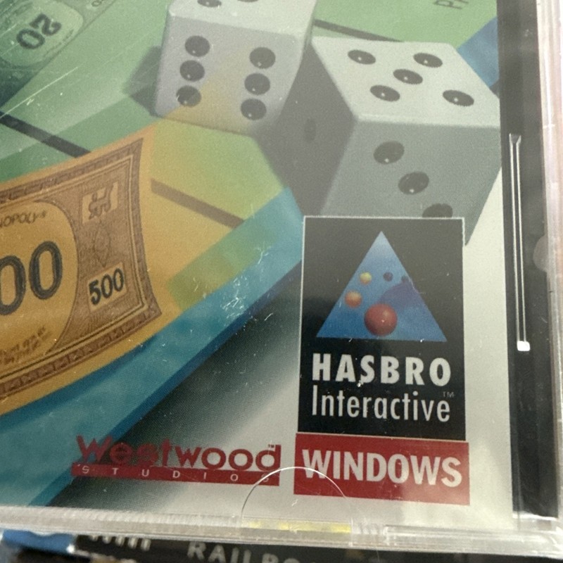 New, Sealed - Monopoly (1998) Windows 3.1/95 PC CD-ROM gallery