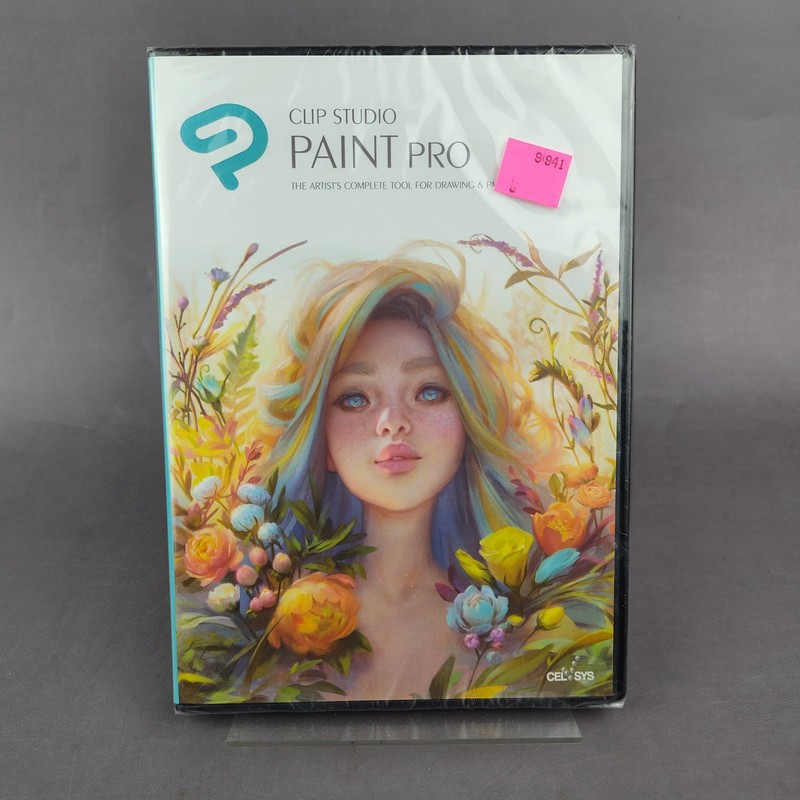 Clip Studio Paint Pro V. 1 Win/Mac – PREMIUM Edition Brand New & Factory Sealed